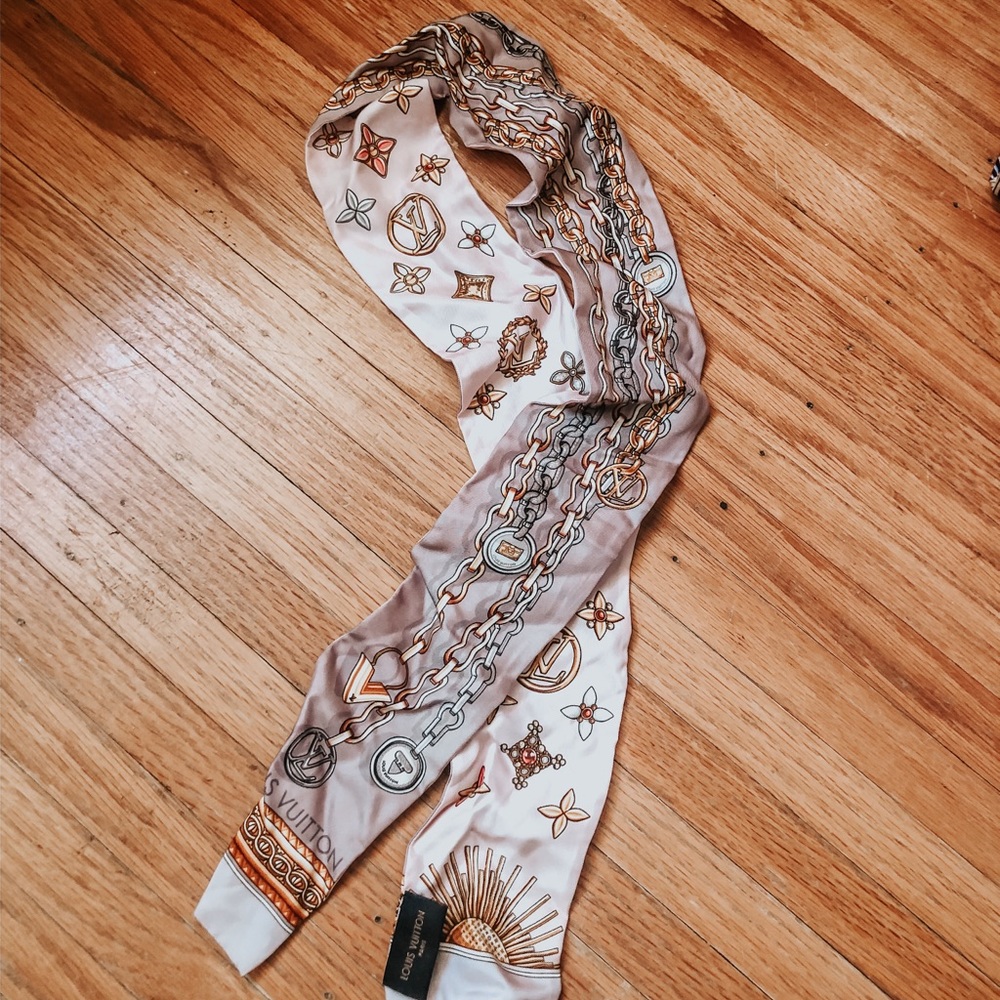 LV head scarf!